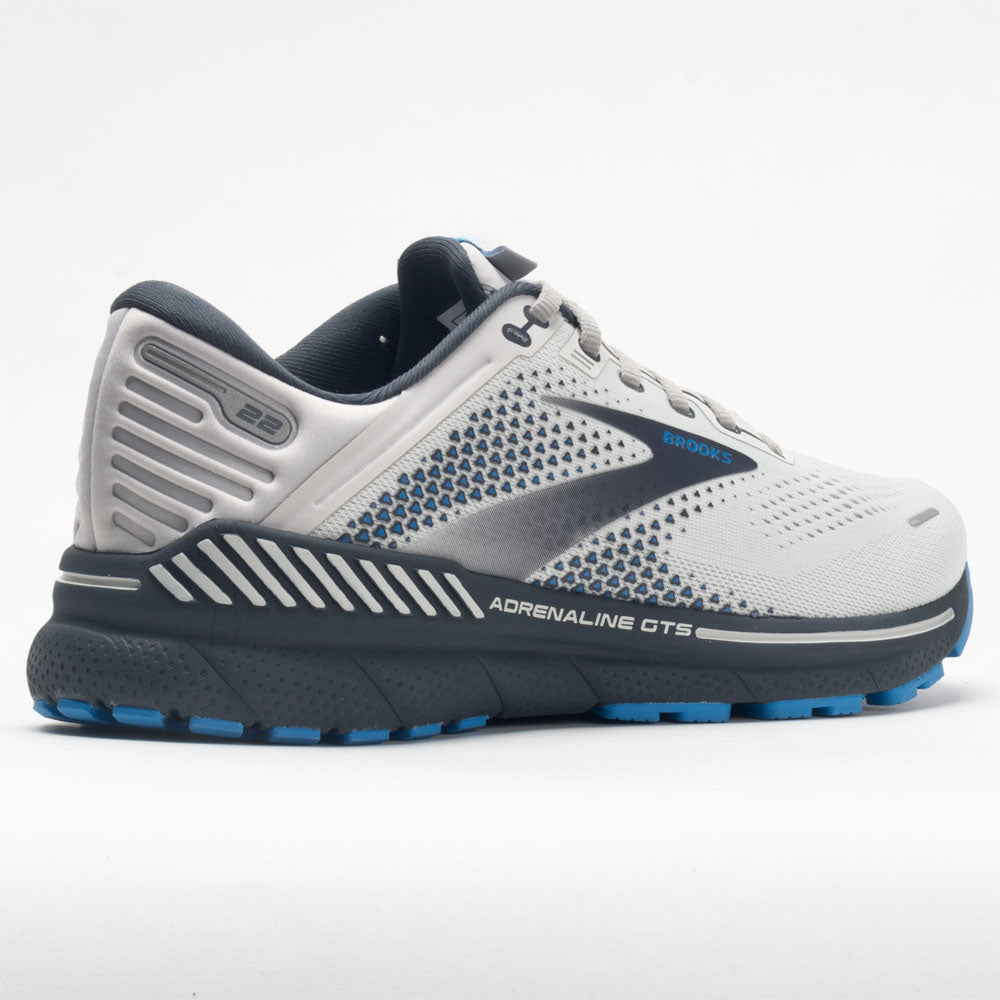 Brooks Adrenaline GTS 22 Men's  Oyster/India Ink/Blue