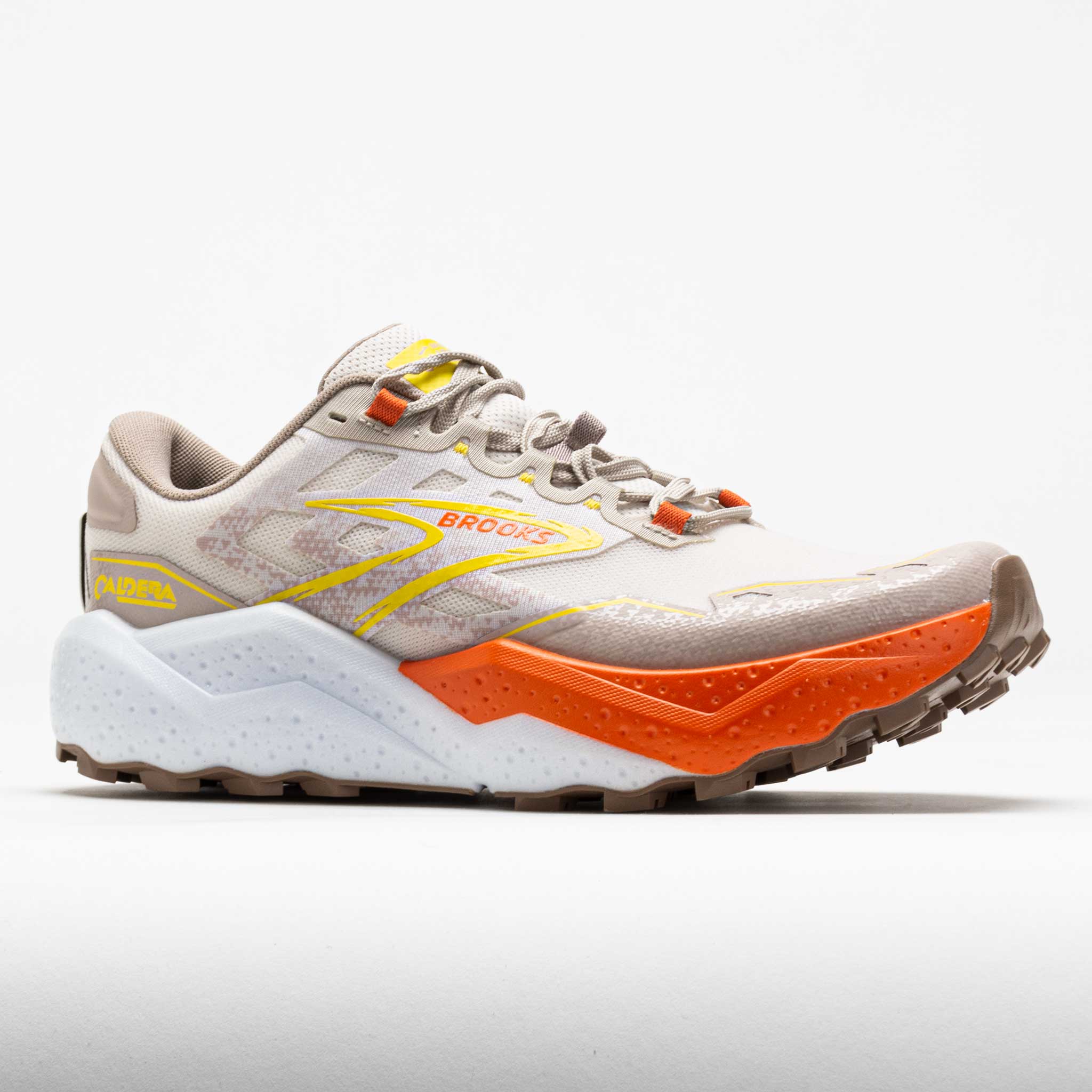 Brooks Caldera 7 Men's  White Sand/Chateau Grey/Yellow